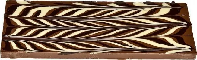 Tříbarevná čokoláda 0,5 kg /mléčná