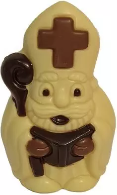 Mikuláš s knihou malý