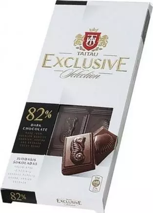 TaiTau Hořká čokoláda Exclusive 82% 100g