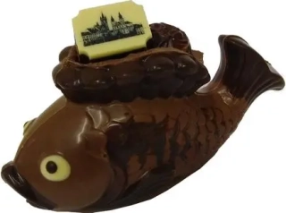Kapr plněný pralinkami