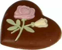 Srdíčko s růží
