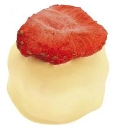 Marcipán s jahodou