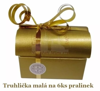 Truhlička malá - 6 ks pralinek