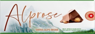 Alprose 300g Milk Chocolate - Whole Hazelnuts