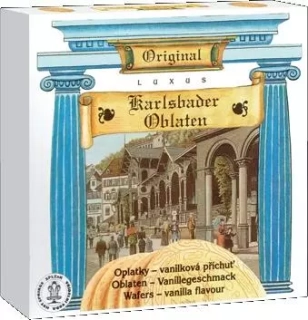 Karlovarské oplatky vanilkové