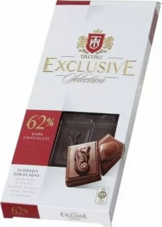 TaiTau Hořká čokoláda Exclusive 62% 100g